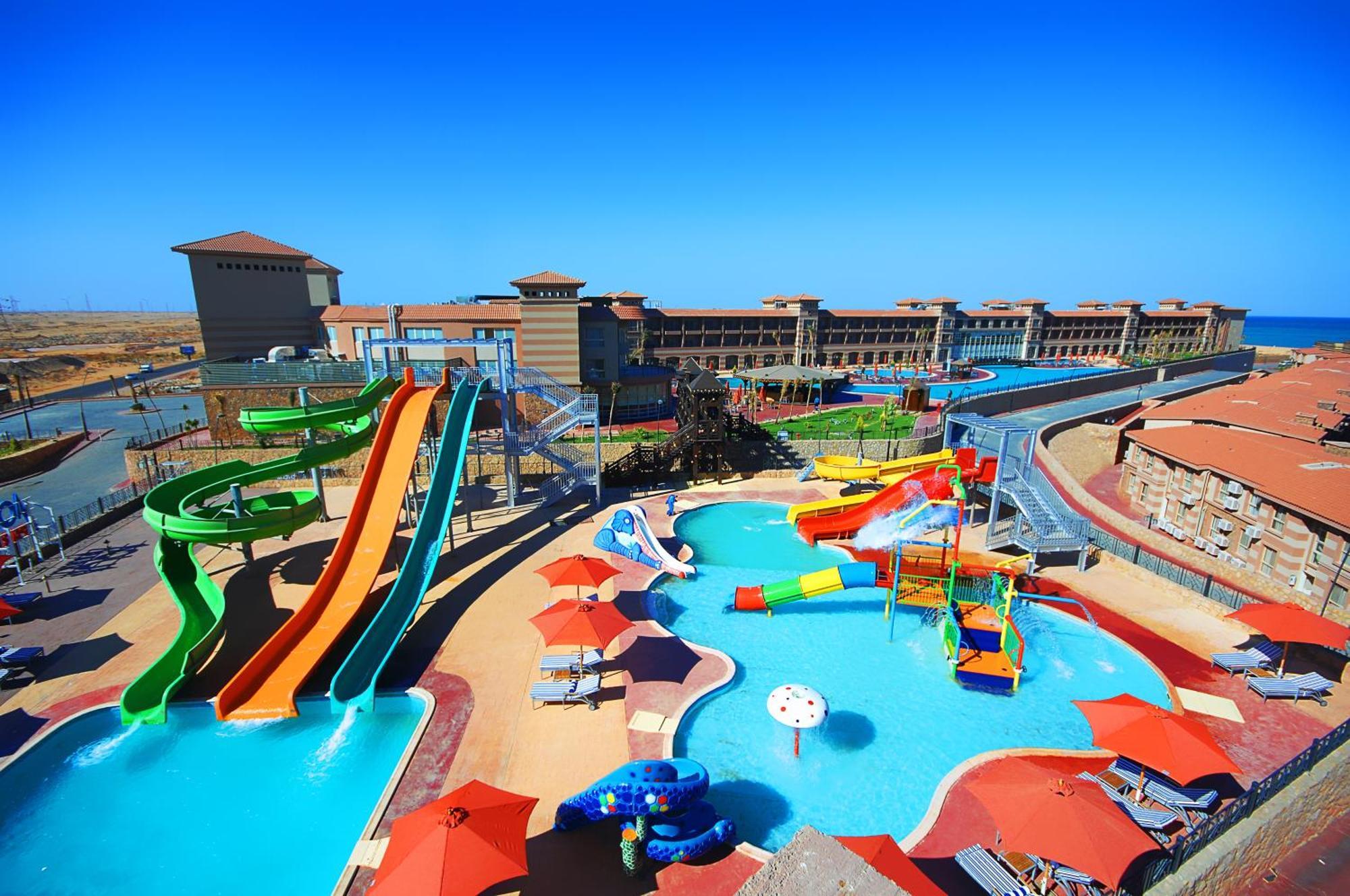 Coral Sea Beach And Aqua Park Ain Suchna Exterior foto
